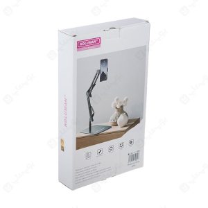 پایه نگهدارنده گوشی موبایل کلومن مدل K-HD030 از نوع رومیزی در بسته بندی مناسب می باشد.