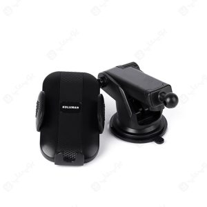 پایه نگهدارنده گوشی موبایل کلومن مدل K-HD031 از جنس پلاستیک فشرده است.