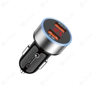 شارژر فندکی 20 وات کلومن مدل KC-C06 TC در رنگ بندی سیلور می باشد.
