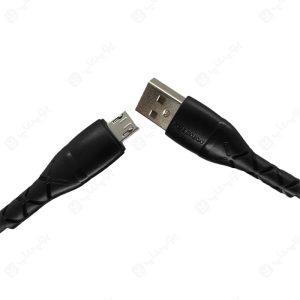 کابل شارژ USB به میکرو USB کلومن مدل KD-03 به طول 1 متر با انعطاف پذیری بالا است.