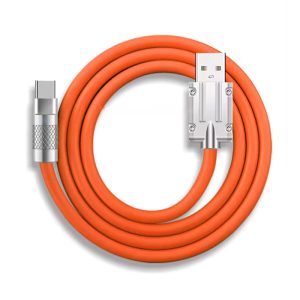 کابل شارژ USB به تایپ C کلومن مدل KD-72 درارای انعطاف پذیری بالا می باشد.