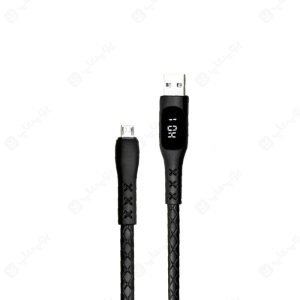 کابل شارژ USB به میکرو USB کلومن مدل KD-L68 به طول 1 متر با نمایشگر LED می باشد.