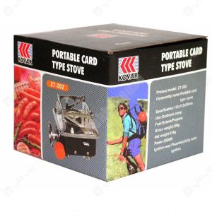 اجاق گاز کمپینگ کوار مدل K-202 در بسته بندی مناسب قرار دارد.