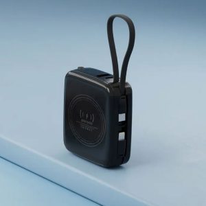 پاوربانک مگنتی وایرلس شارژ 10000mAh پرودو مدل PD-PBFCH041 دارای کابل همراه است.