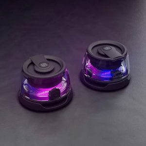 اسپیکر مگنتی پرودو مدل Charme PD-STMS3W دارای کلید فیزیکی می باشد.