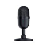 میکروفون استریم ریزر مدل Seiren Mini در رنگ بندی مشکی است.