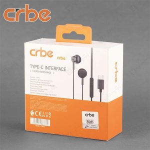 هندزفری سیمی تایپ c کربی مدل BE-E105 از متریال با کیفیت ساخته شده است.
