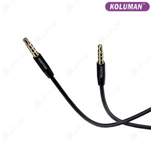 کابل صوتی 3.5 میلی متر (AUX) کلومن مدل KA-31 دارای طراحی ارگونومیک است.