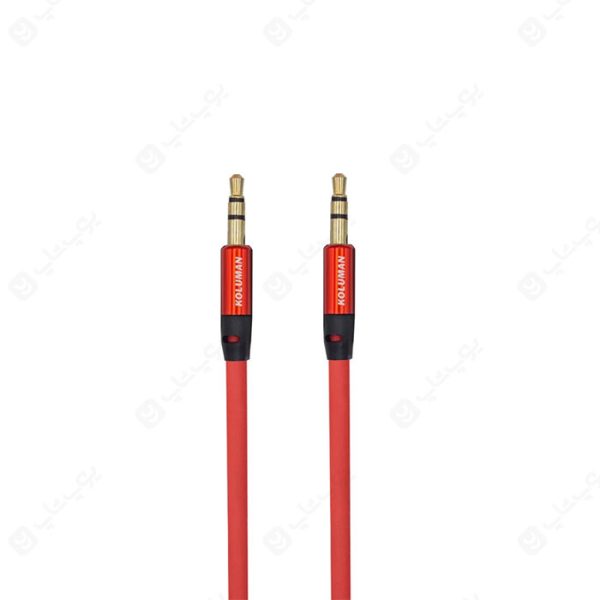 کابل صوتی 3.5 میلی متر (AUX) کلومن مدل KA-31 دارای طول 1 متر است.