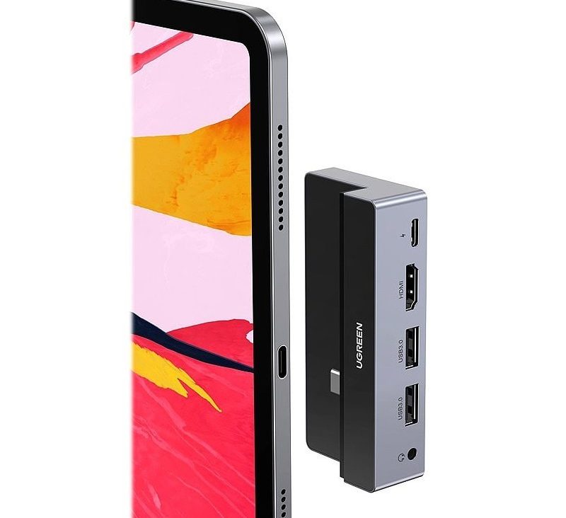 هاب 5 پورت Type C به USB 3.0 و HDMI با قابلیت PD یوگرین CM317
