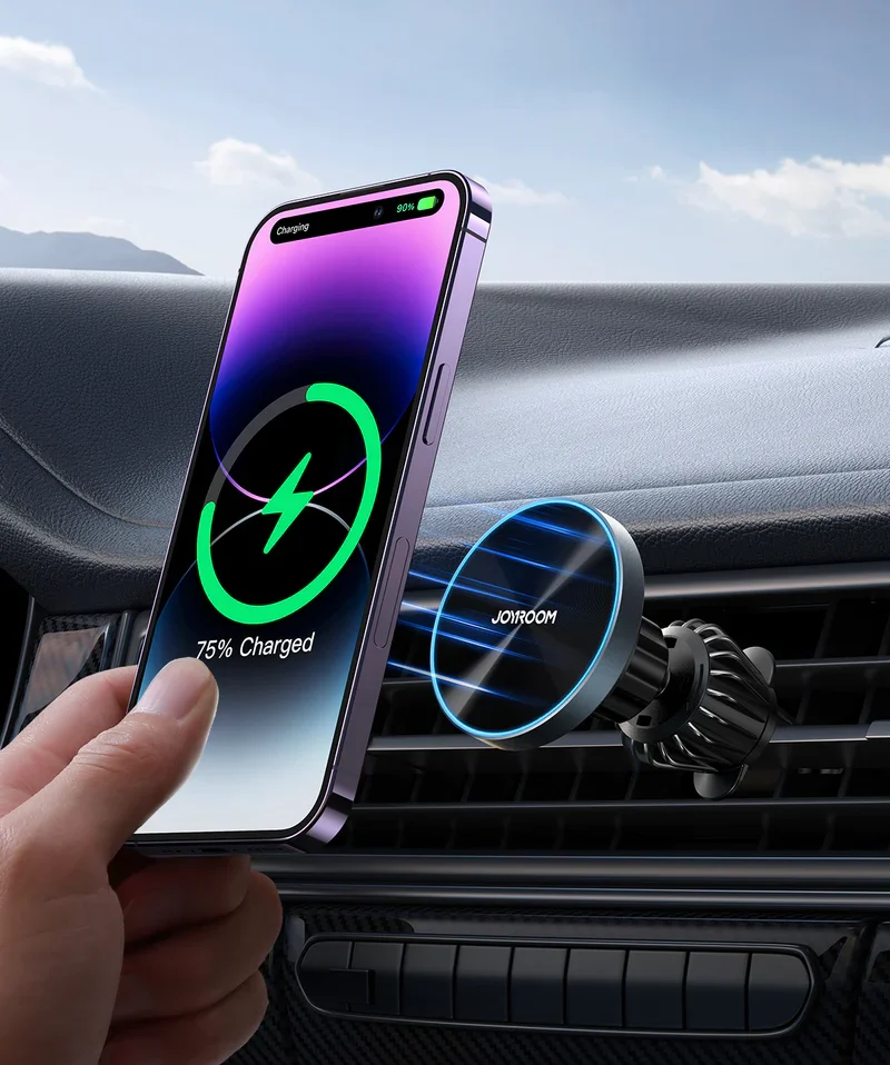 هولدر مگنتی و شارژر وایرلس جویروم مدل JR-ZS240 PRO