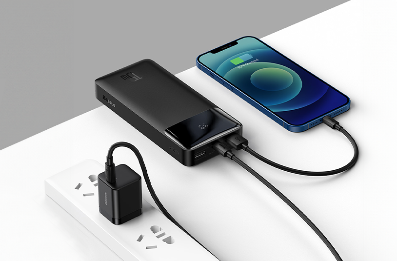 پاوربانک 20000mAh بیسوس مدل PPBD050101