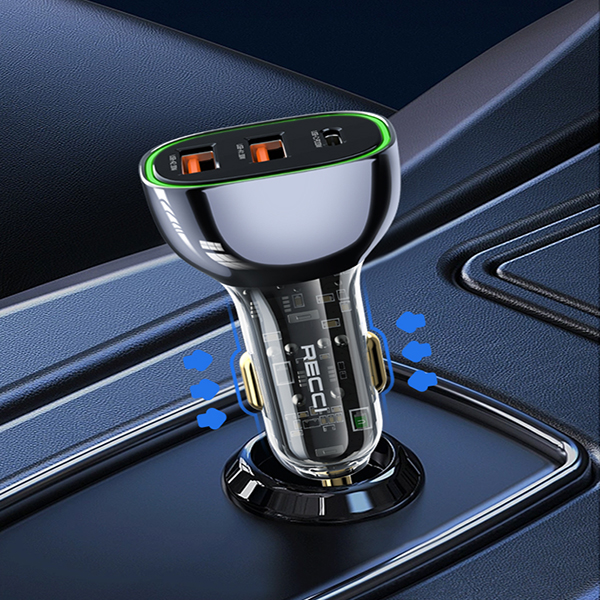 شارژر فندکی 93 وات رسی مدل RCC-N18