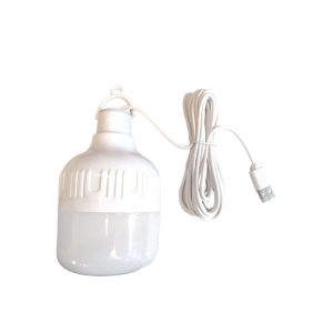 لامپ 5 وات LED ریلکس مدل 5X دارای کابل 5 متری می باشد.