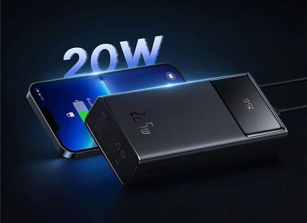 پاوربانک 20000mAh بیسوس مدل Star-Lord PPXJ08000