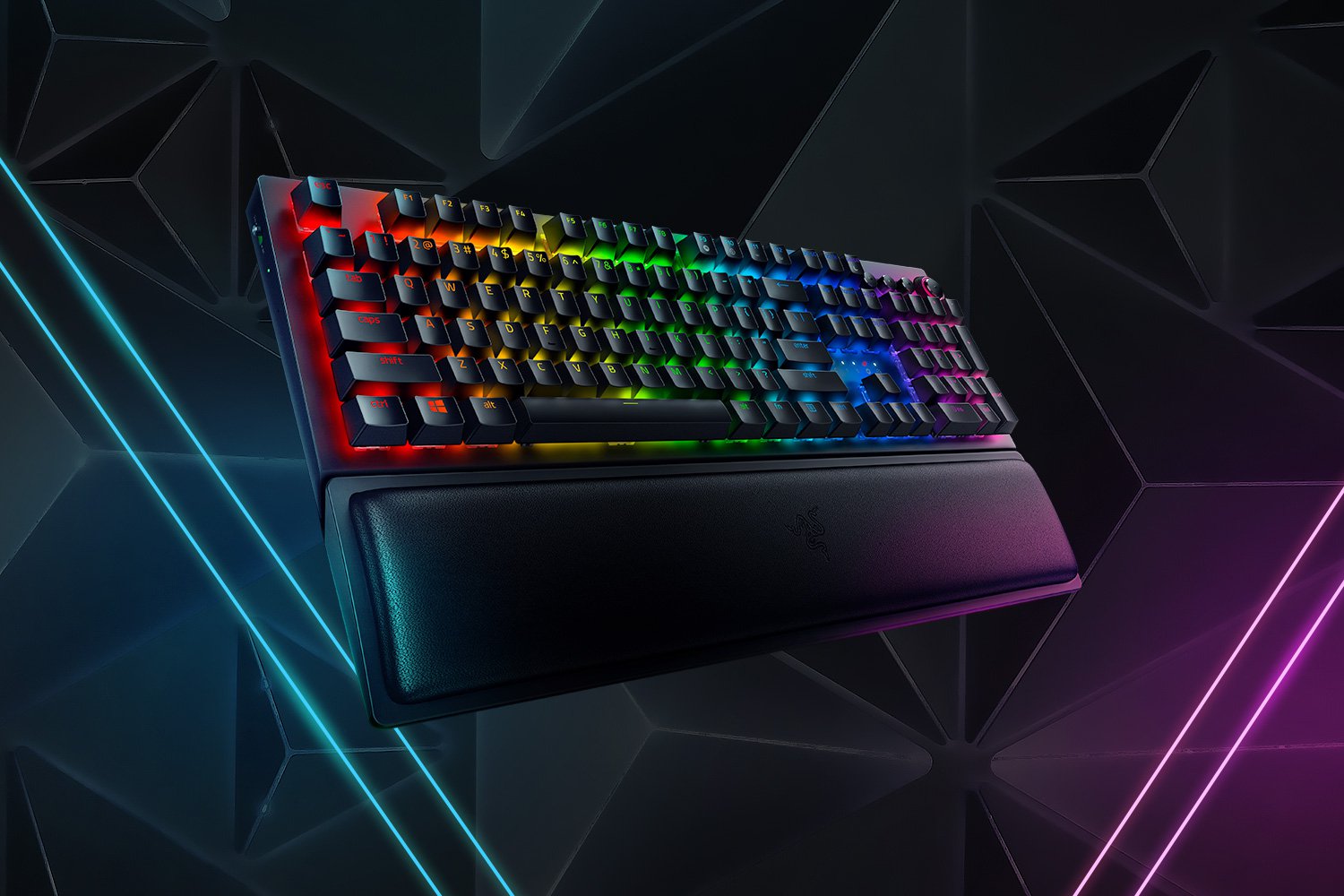 کیبورد بی سیم گیمینگ مکانیکال ریزر مدل BlackWidow V3 Pro