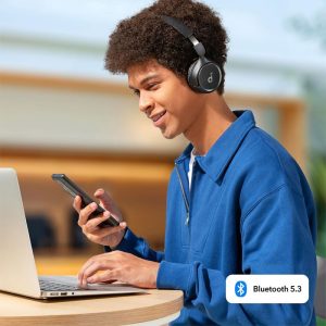 هدست بی سیم انکر مدل H30i دارای بلوتوث نسخه 5.3 می باشد.