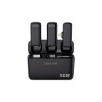 میکروفن دوتایی لایتنینگ گرین لاین مدل DUO CAST دارای نمایشگر دیجیتال است.