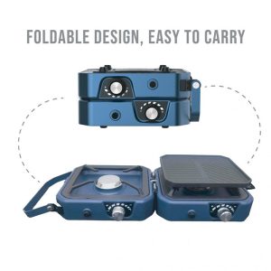 اجاق گاز کمپینگ قابل حمل 2 تایی گرین لاین مدل Camping Stove با قابلیت تاشو می باشد.
