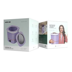 ماشین لباس شویی 12 کیلویی گرین لاین مدل GNPRTWM12L در بسته بندی مناسب می باشد.