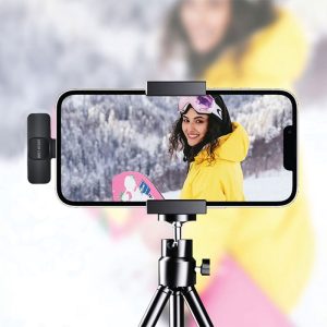 میکروفن یقه ای تکی گرین لاین مدل Solo Wireless دارای اتصال سریع می باشد.