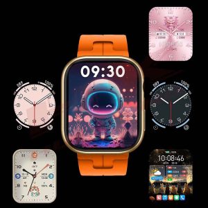ساعت هوشمند مدل HK9 Mini دارای فیس آف قابل تغییر است.