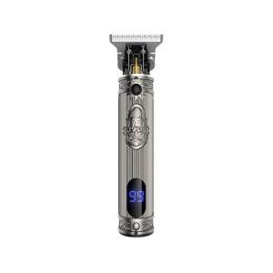 ماشین اصلاح شارژی کیمی مدل KM-700H در رنگ بندی سیلور می باشد.