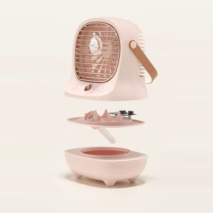 کولر رومیزی مه پاش مدل MS-103 دارای مکانیزم ساده ولی موثر است.