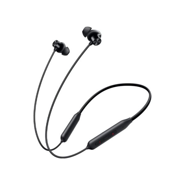 هندزفری گردنی بلوتوثی وان پلاس مدل Bullets Wireless Z2 در رنگ بندی مشکی است.