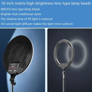 پنل نور ثابت LED دایره‌ای مدل PF-45 دارای نور باکیفیت یکنواخت می باشد.
