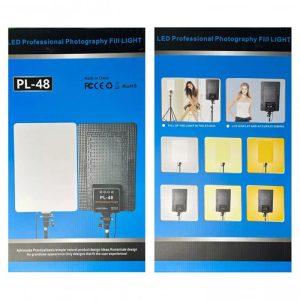 پروژکتور LED مدل PL-48 در بسته بندی مناسب می باشد.