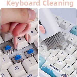 کیت تمیز کننده چند کاره مدل Q6E دارای براش و خارج کننده کلید ها می باشد.