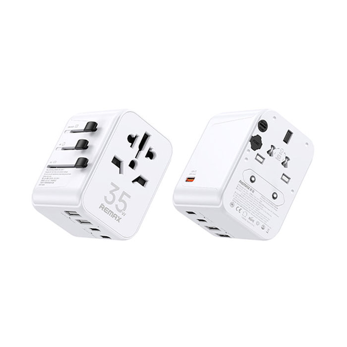 شارژر دیواری چند کاره 35 وات ریمکس مدل RP-U11