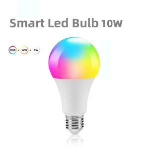 لامپ LED هوشمند کنترل دار مدل RGBW Bulb دارای رنگ بندی RGB می باشد.