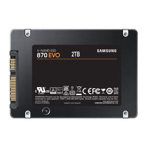هارد SSD اینترنال 2 ترابایت سامسونگ مدل 870EVO با امکان نصب سریع می باشد.