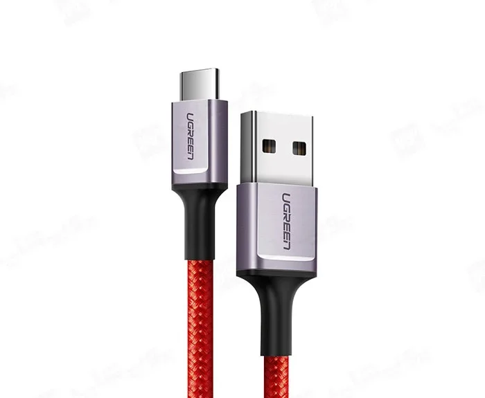 کابل شارژ USB به تایپ C یوگرین مدل US292 به طول 1 متر