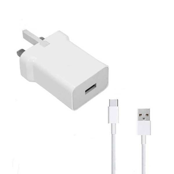شارژر دیواری 22.5 وات 3 پین اورجینال شیائومی با کابل تایپ C می باشد.
