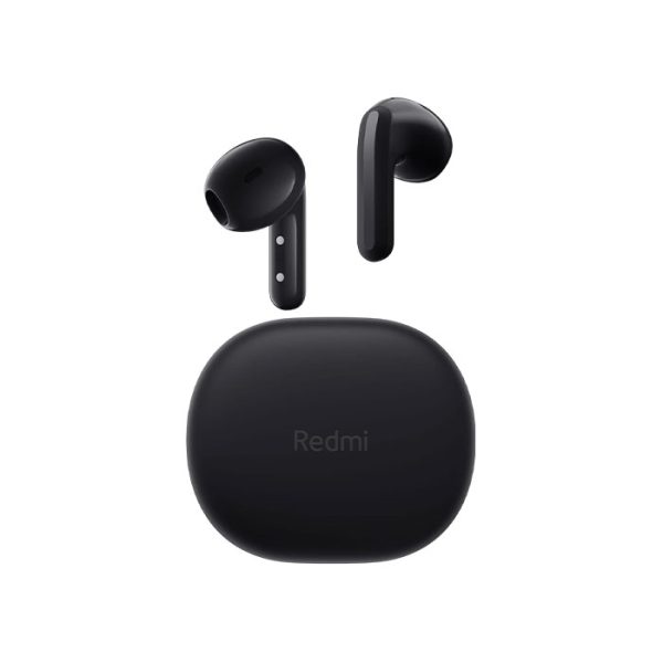 هندزفری بلوتوثی اورجینال شیائومی مدل Redmi Buds 4 Lite در رنگ بندی مشکی می باشد.