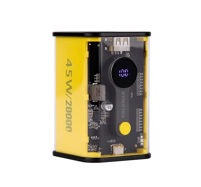 پاوربانک فست شارژ کلومن مدل KP20 45W 20000mAh