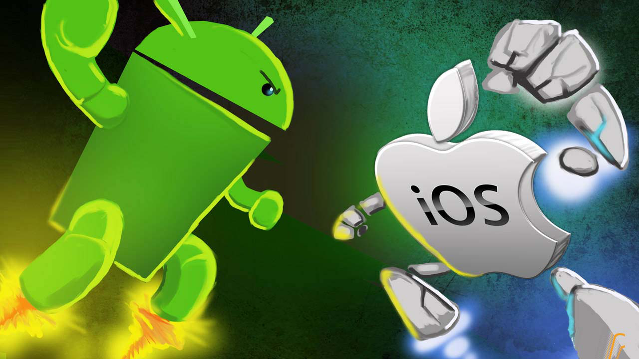 مقایسه سیستم‌عامل‌های موبایل: اندروید در مقابل iOS