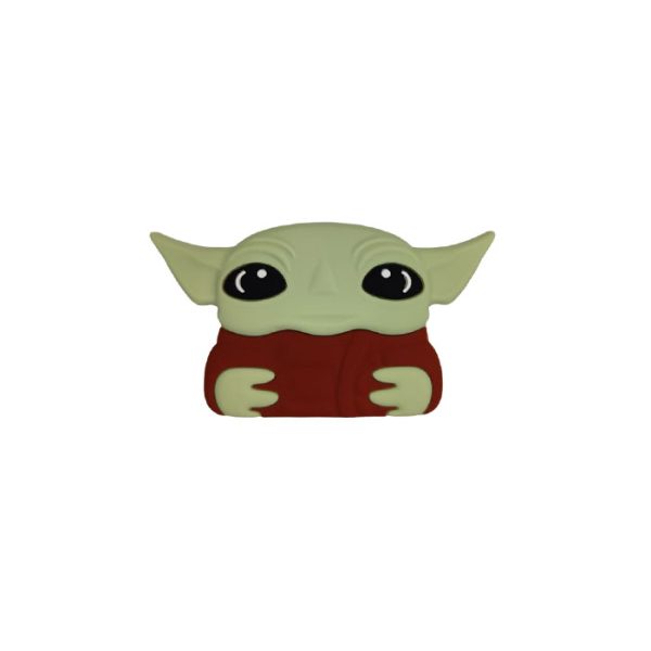 پک محافظ سیلیکونی کله شارژر 20 وات اپل طرح Baby Yoda کد 018