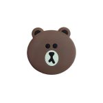 پک محافظ سیلیکونی کله شارژر 20 وات اپل طرح Brown کد 004