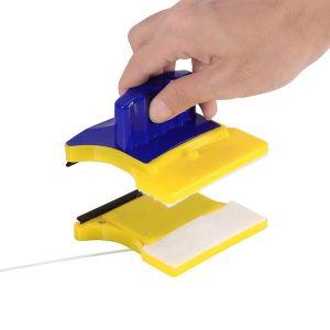 شیشه پاک کن دو طرفه مغناطیسی مدل G849 دارای نخ محکم می باشد.