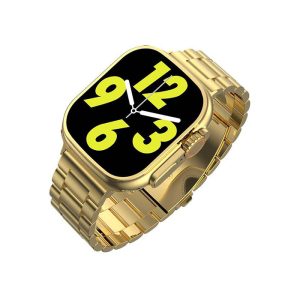 ساعت هوشمند گرین لاین مدل GNSW49-A Golden Edition دارای نمایشگر IPS است.