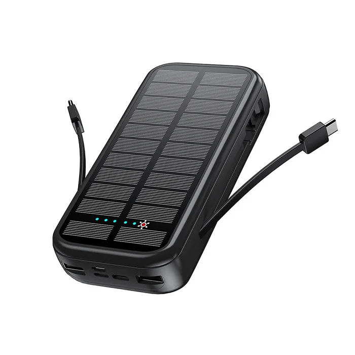 پاوربانک 16000mAh گرین لاین مدل Solar 2 GNPDSOLPB16 با پنل خورشیدی
