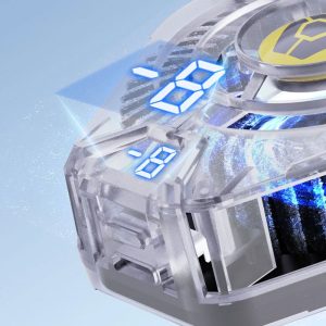 فن خنک کننده رادیاتوری مگنتی گوشی و تبلت مدل JS551A با نمایشگر دیجیتال دارای نمایشگر LED می باشد.
