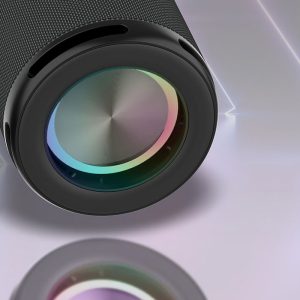اسپیکر بلوتوثی قابل حمل الدینیو مدل BTS13 دارای نورپردازی است.