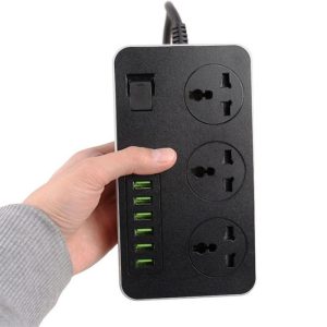 چند راهی برق و شارژر الدینیو مدل SC-09 با 6 عدد پورت USB می باشد.