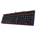 کیبورد سیمی گیمینگ مکانیکال رپو مدل V500 RGB 39 کیبورد سیمی گیمینگ مکانیکال رپو مدل V500 RGB در رنگ بندی مشکی می باشد.