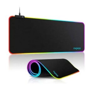 موس پد گیمینگ RGB رپو مدل VP610 با انعطاف بالا و نورپردازی RGB می باشد.